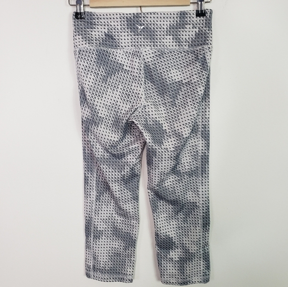 Old Navy Compression athletic leggings white gray - Picture 4 of 9